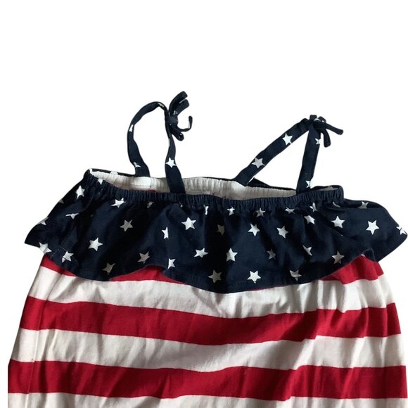 The Childrens Place Baby Girl 4th Of July Romper Summer One Piece Size 0-3 Month - Picture 2 of 9